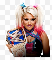 Tlc Aftermath A New Controversial Sdl Womenu0027s Champion - Wwe Alexa Bliss Smackdown Champion Png,Alexa Bliss Png