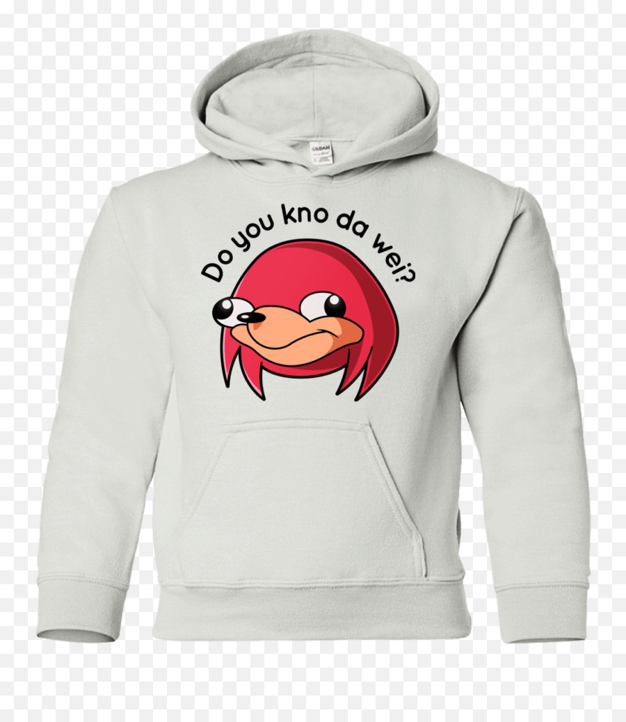 Ugandan Knuckles Youth Hoodie - Ugandan Knuckles Do You Know The Way Png,Ugandan Knuckles Png