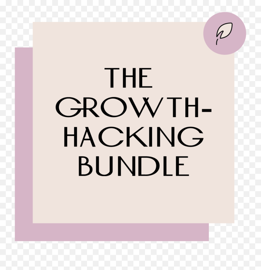 The Growth Hacking Bundle Create Png