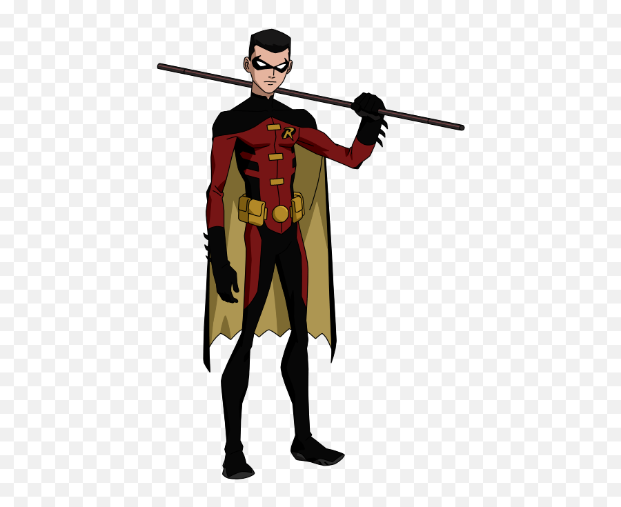 Superhero Robin Png Transparent Images - Robin Is In Young Justice,Robin Transparent