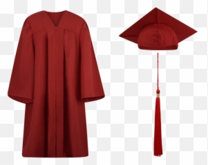 Cap And Gown Transparent Png Clipart - Burgundy Cap And Gown,Tassel Png