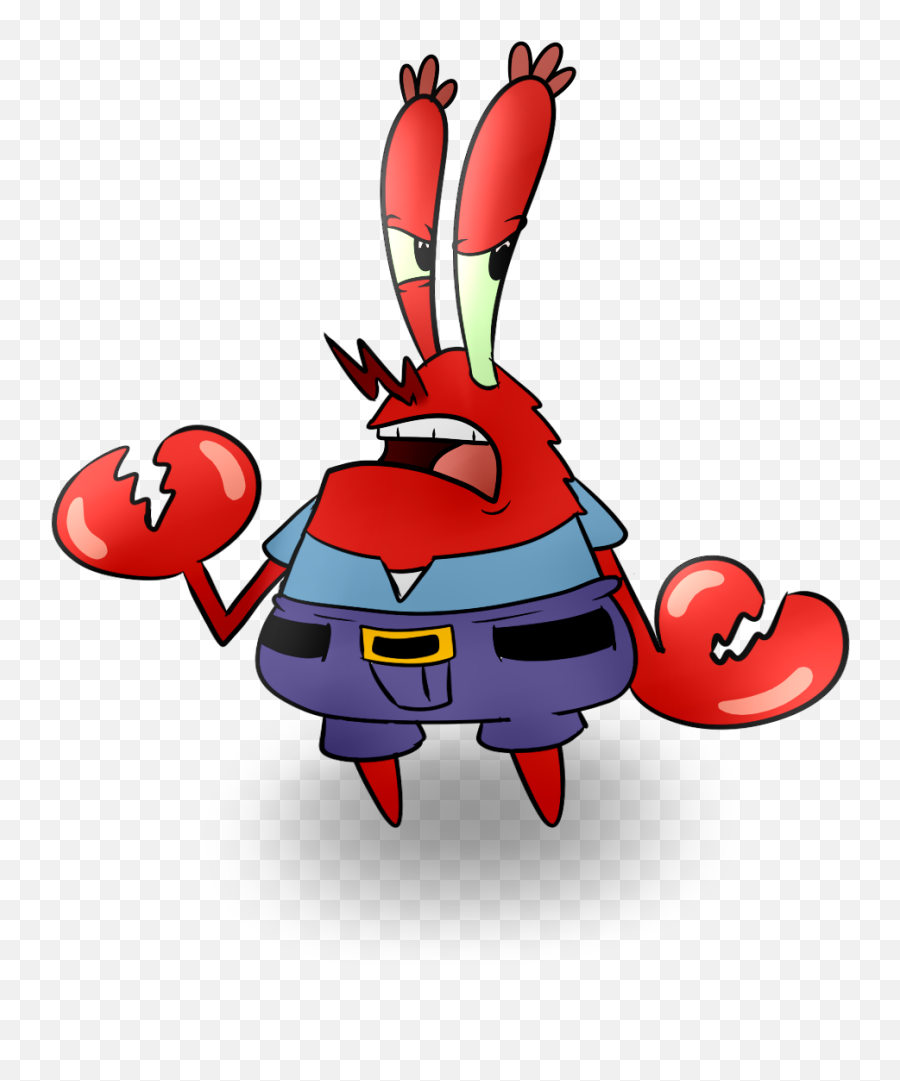 Best Spongebob Squarepants Characters - Fish People From Bikini Bottom Png,Mr Krabs Transparent