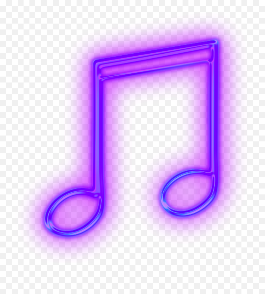 Hd Musicnotes Purple Lights Glow - Purple Music Notes Png,Purple Glow Png