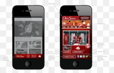 Old Spice - Iphone 4 Png,Old Spice Logo