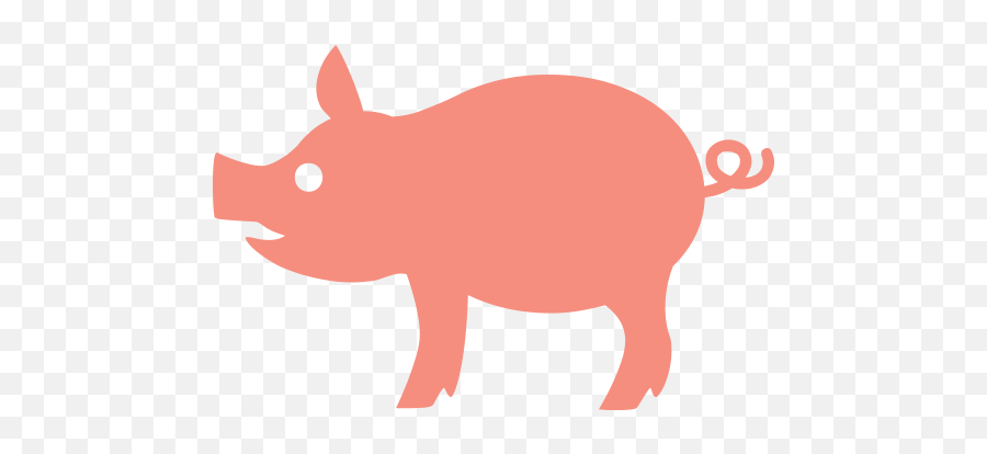 Pig - Pig Tail Emoji Png,Pig Emoji Png