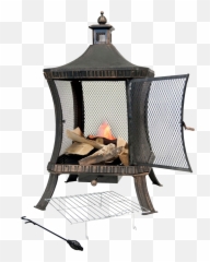 Lifestyle Hestia Square Fire Pit Png Firepit