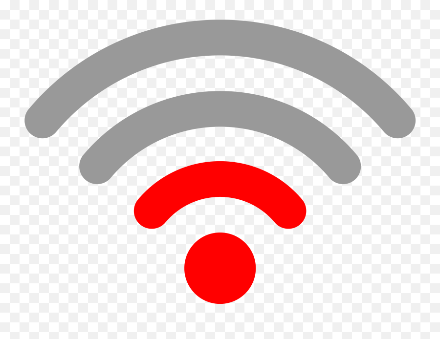 Wifi Low Transparent Png Clipart Free - Bad Wifi Png,Wifi Png