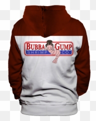 Bubba Gump Unisex Zipped Hoodie - png