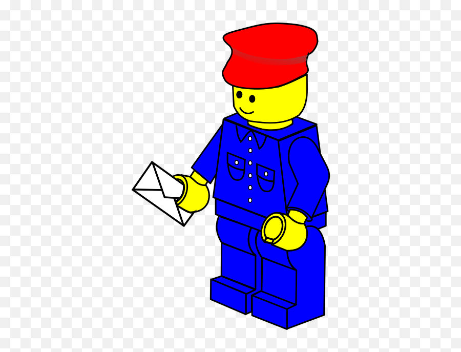 Lego Man Postman - Lego Clip Art Png,Lego Man Png