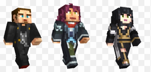 Final Fantasy Xv Skin Pack Out Now Minecraft - Final Fantasy Xv Minecraft Skins Png,Final Fantasy Xv Png