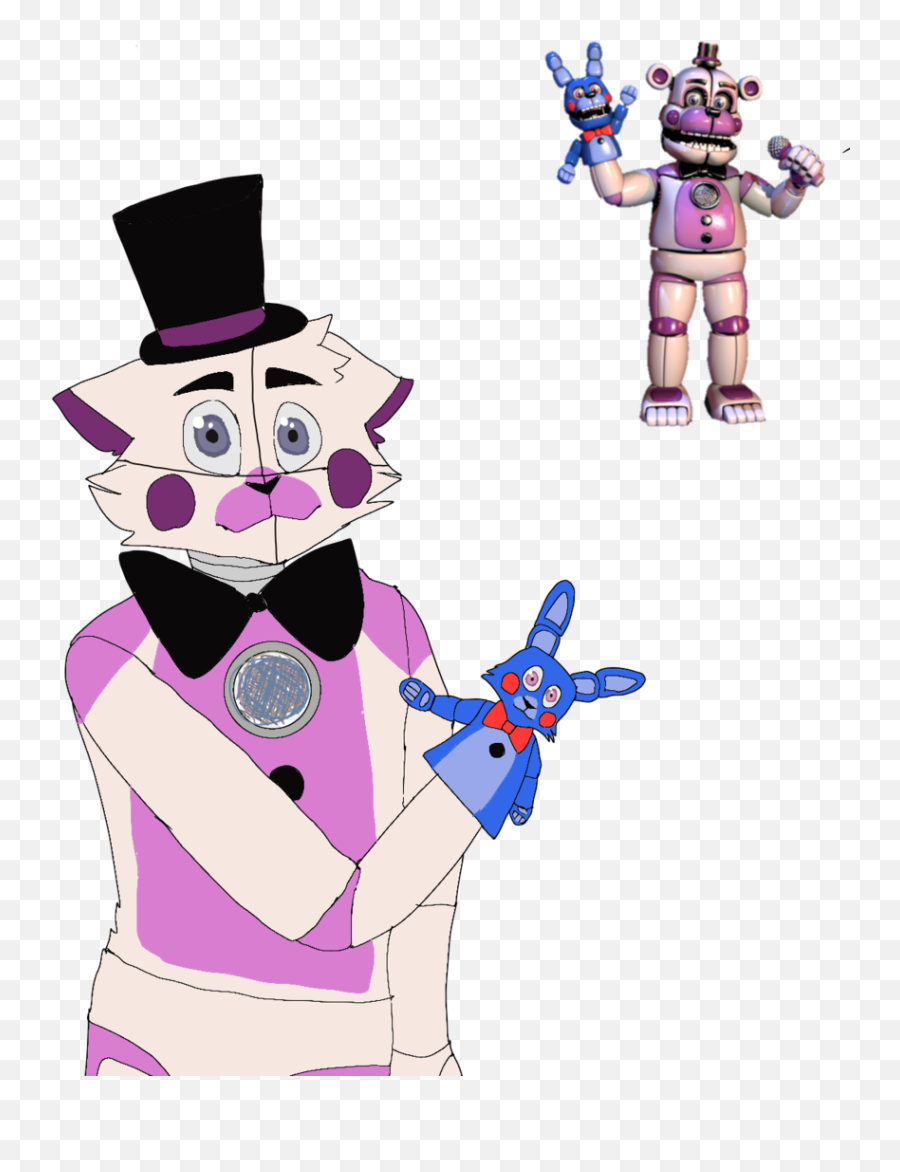 Funtime Freddy Clarisse - Illustrations Art Street Funtime Freddy Molten Freddy Png,Funtime Freddy Transparent