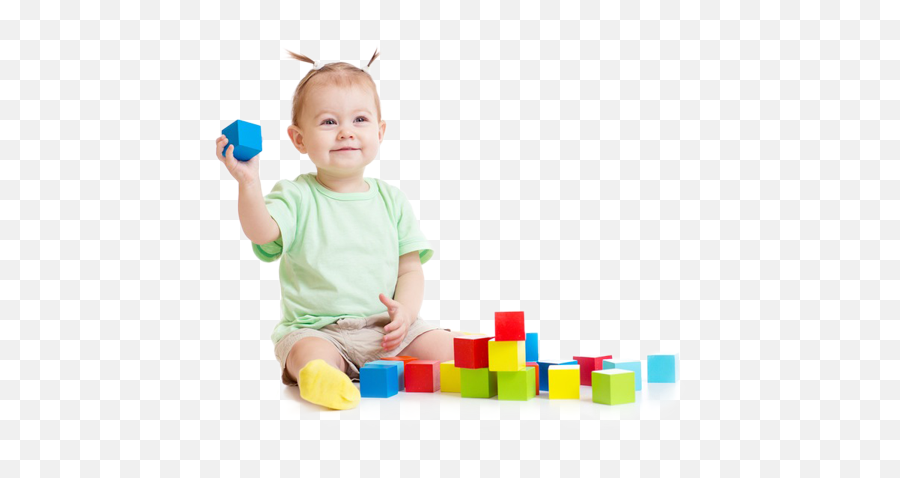 Little - Girlpng Hutch Kids Baby Playing With Blocks,Baby Toys Png