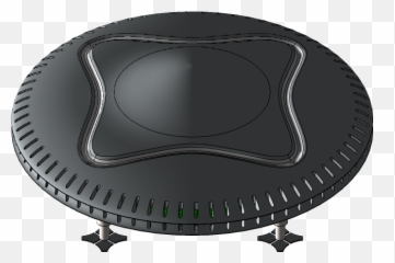 Flying Saucer 3d Cad Model Library Grabcad - Solid Png,Realistic Ufo Png
