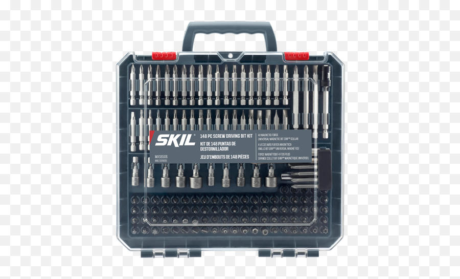 148 Piece Drilling And Driving Bit Kit - Best Drill Screwdriver Bits Set Png,Icon Socket Set