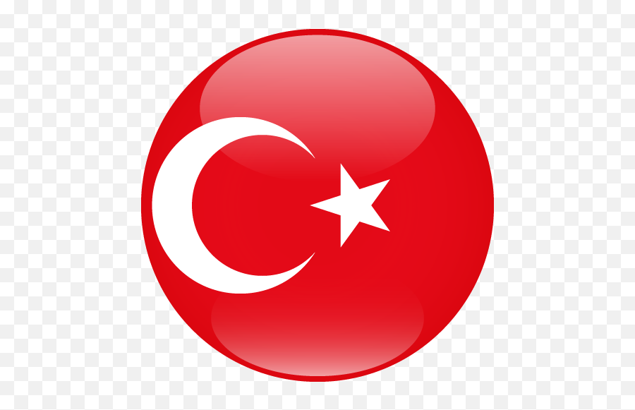 Flag Of Turkey - Turkey Sphere Flag Png,Turkey Flag Icon
