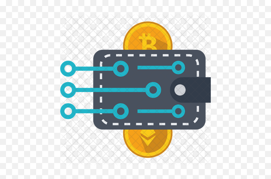 Free Crypto Wallet Icon Of Flat Style - Crypto Wallet Icon Png,Bitcoin Wallet Icon