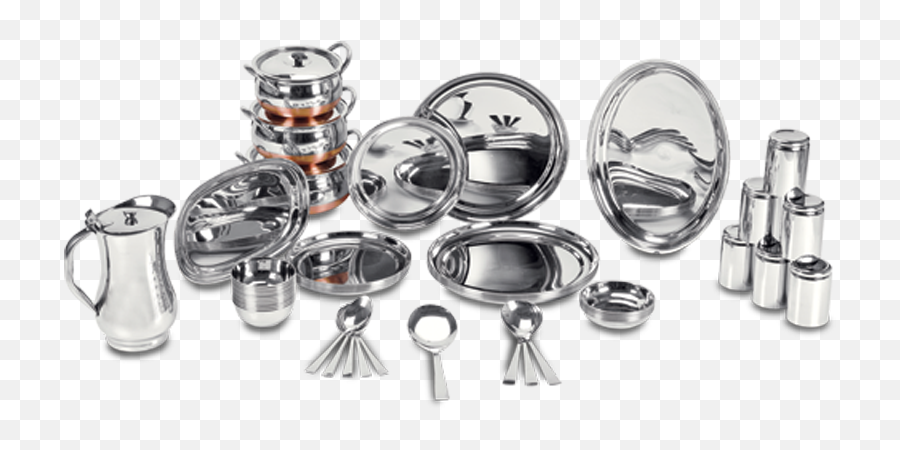 Steel Dinner Set Png 5 Image - Body Jewelry,Steel Png