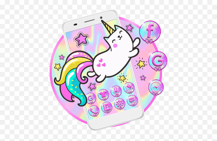 Cute Holographic Apk 10 - Download Free Apk From Apksum Unicorn Png,Best Android Icon Packs 2016