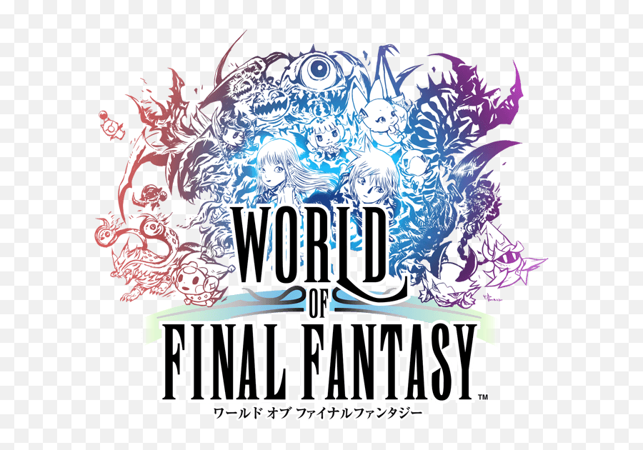 Download World Of Final Fantasy Logo - World Of Final Fantasy Logo Png,Fantasy Logo Images