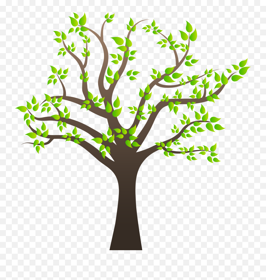 Tree Clipart Free Download Png Files - Tree With Branches Png,Tree Clip Art Png