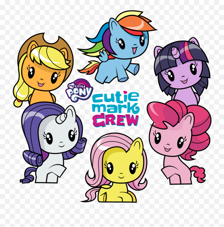 Download The Cutie Mark Crew Happy Meal Toys Are Now - My Little Pony Cutie Mark Crew Clipart Png,Happy Meal Png