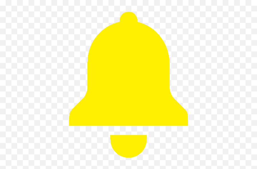 Yellow Bell Icon Citypng - Ghanta,Appointment Icon