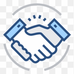 Cooperation Handshake Vector Icons Free Download In Svg - Business Partnership Png Transparent