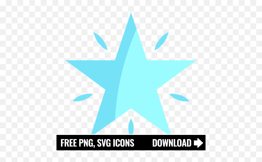 Free Star Shine Icon Symbol Png Svg Download - Language,Star Icon Blue Png