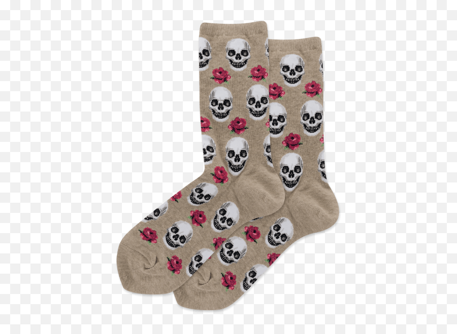 Hotsox Womenu0027s Skull And Roses Socks - Soft Png,Walking Cradles Icon