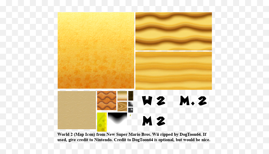 Wii - New Super Mario Bros Wii World 2 The Textures Horizontal Png,Wii Icon