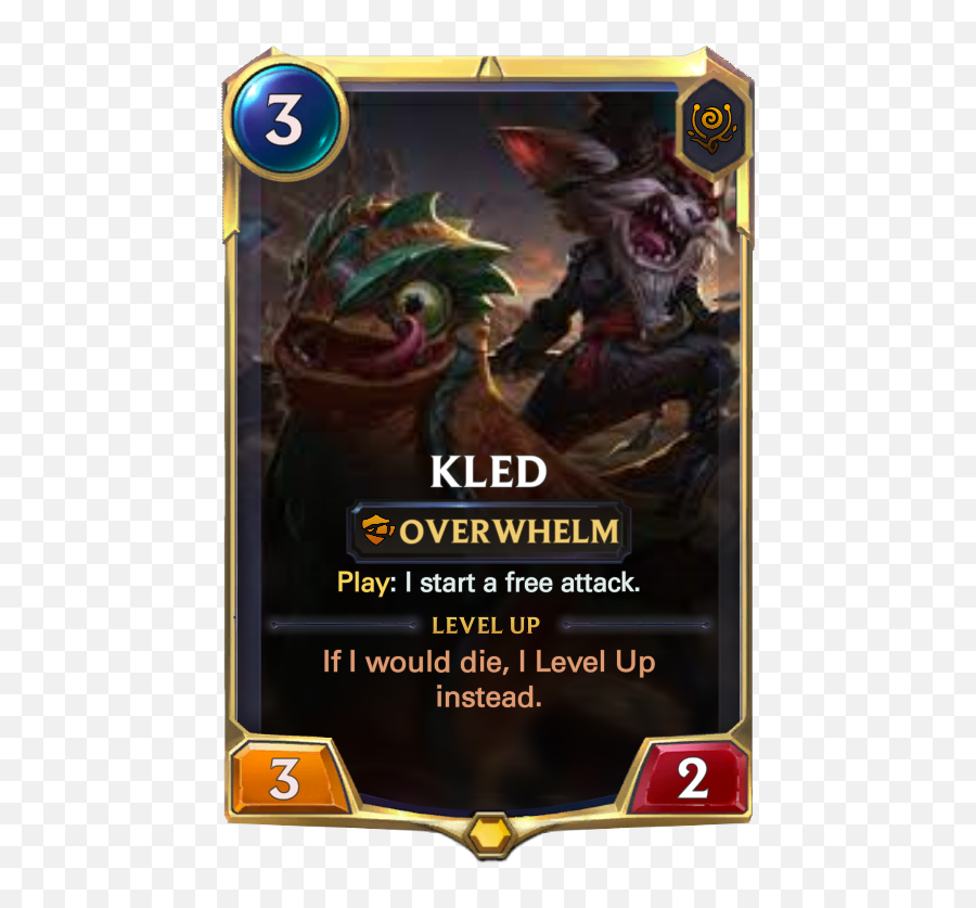 4 Yordle Champion Cards Theorycrafted For Loru0027s Bandlewood - League Of Legends Yordle Kled Png,League Of Legends Zed Icon