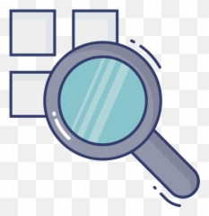 Magnifying Glass - Free electronics icons Loupe png