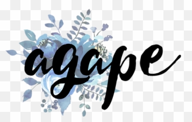 Christian Bible Verse Quote - Agape Carryall Pouch Language png