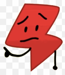 Bfb Red Lightning Transparent Png