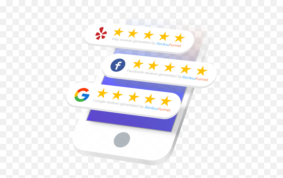 Review Funnel - Get More 5 Star Reviews For Your Business Dot Png,5 Star Review Icon