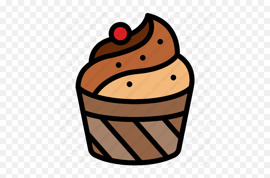 Download Cupcake Vector Icon Inventicons Png Muffin