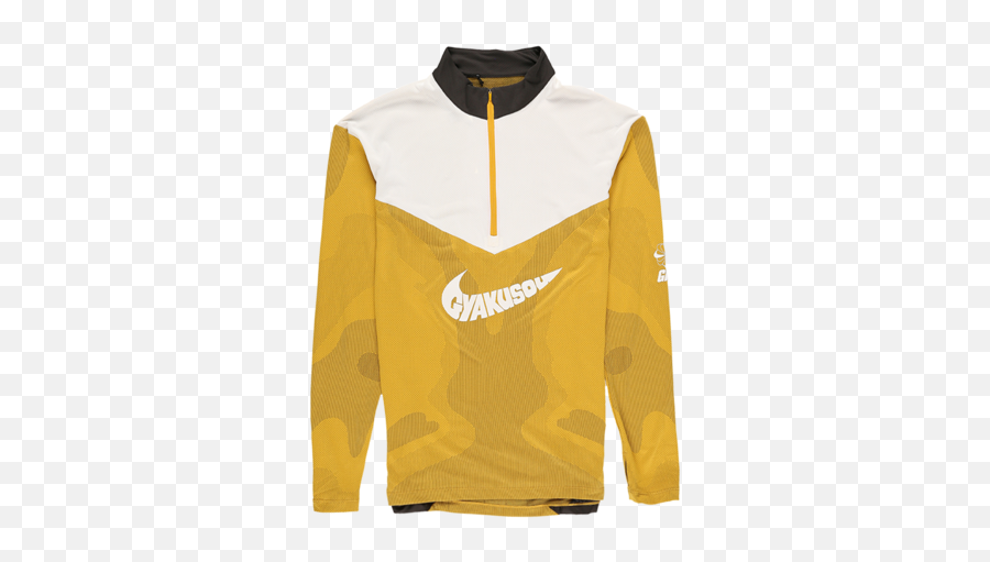 Nike Gyakusou X Zip Long Sleeve T - Jacket Png,The Nike Logo