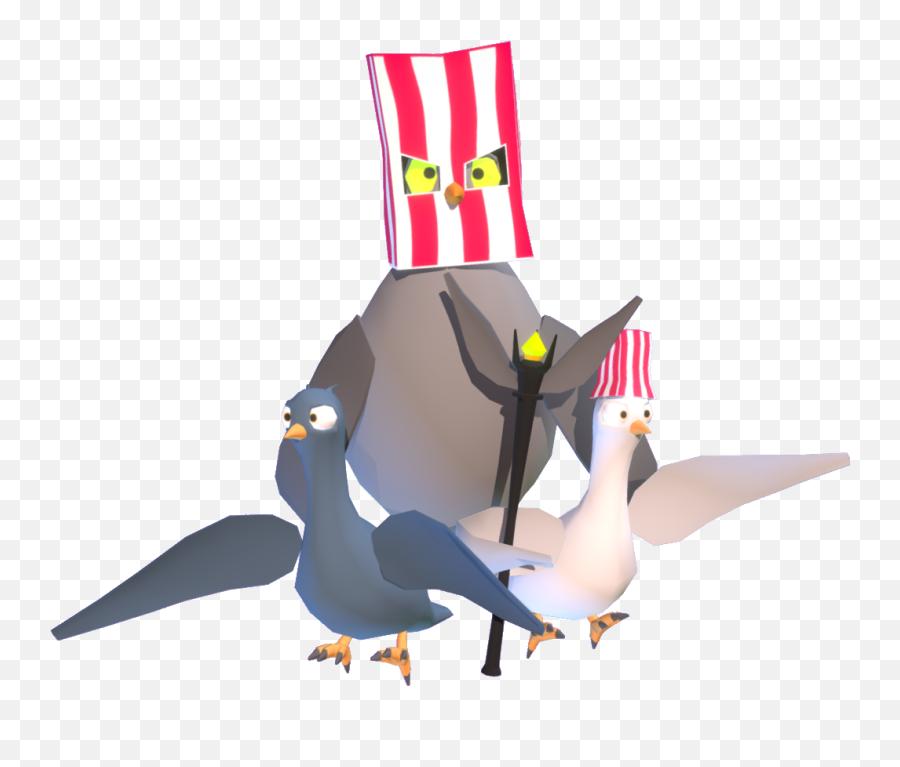 Nixtor Game Studio - Gambar Character Pigeons Attack Png,Pigeons Png