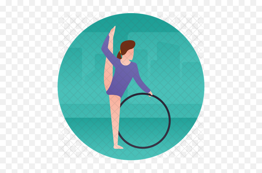 Gymnast Icon - Illustration Png,Gymnastics Png