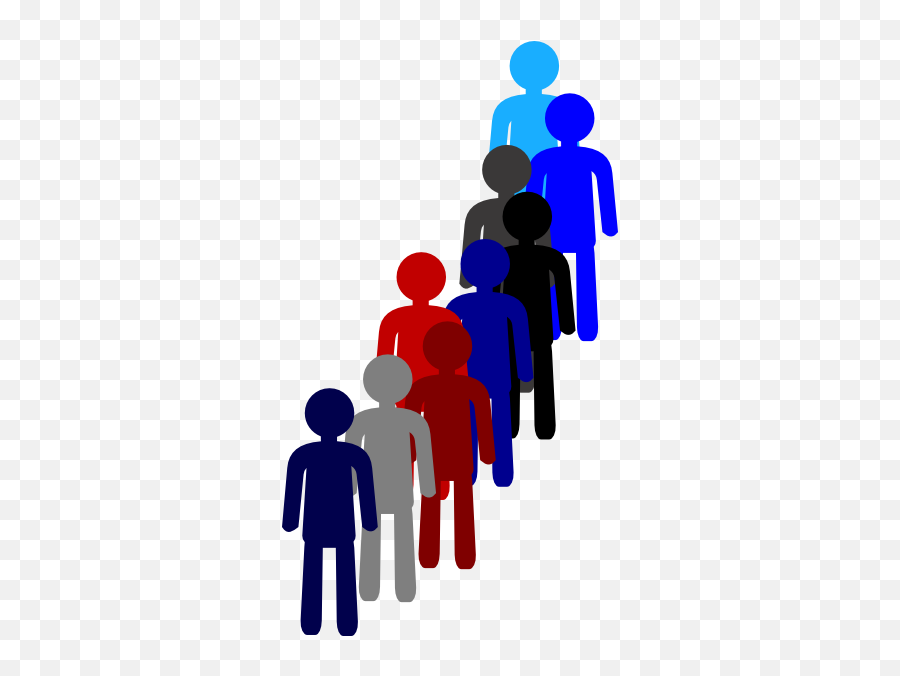 Line Of People Png Picture - People In A Line Clipart,People Clipart Png