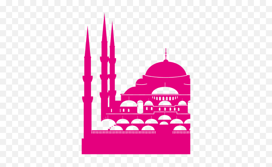 Mosque Islam Flat - Transparent Png U0026 Svg Vector File Masjid Pink Png,Mosque Logo