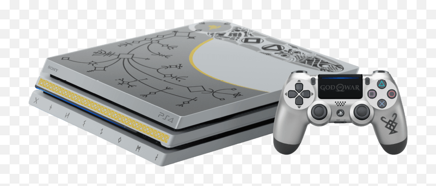 Download Sony Playstation4 Pro 1tb Limited Edition God Of - God Of War Limited Edition Console Png,God Of War Ps4 Logo