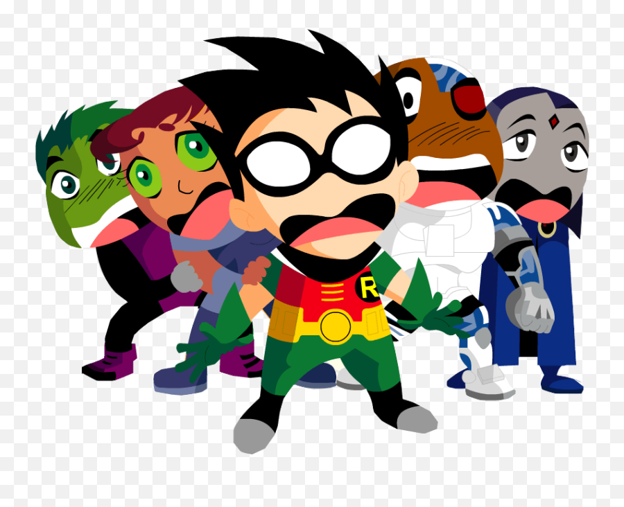 Cartoon Network Teen Titans Games Funny Pic Wallpaper - Teen Teen Titans Png Hd,Cartoon Network Png