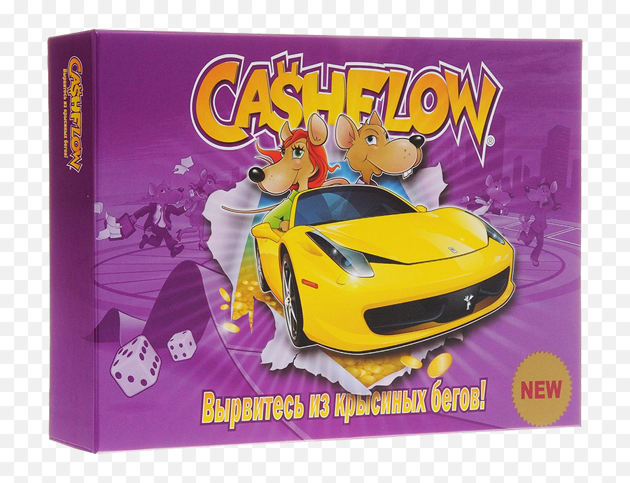 Cashflow 101 Board Game 2016 Version In Russian - Cash Flow Game Png,Board Game Png