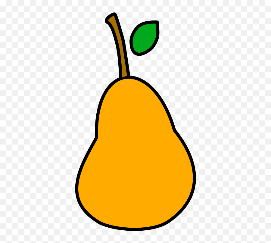 A Less Simple Pear Png Clip Arts For Web - Clip Arts Free Hruška Clip Art,Pear Png