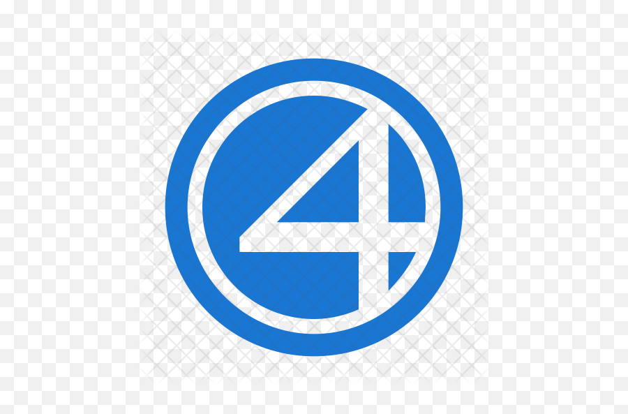Fantastic Four Icon - Transparent Fantastic Four Logo Png,Fantastic Four Logo Png