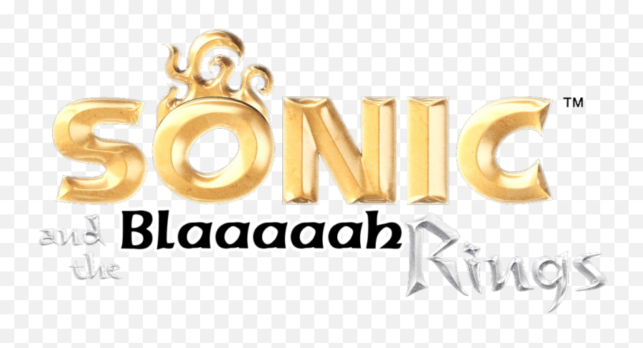 Sonic And The Blaaaaah Rings - Sonic And The Bluhhh Rings Png,Sonic Rings Png