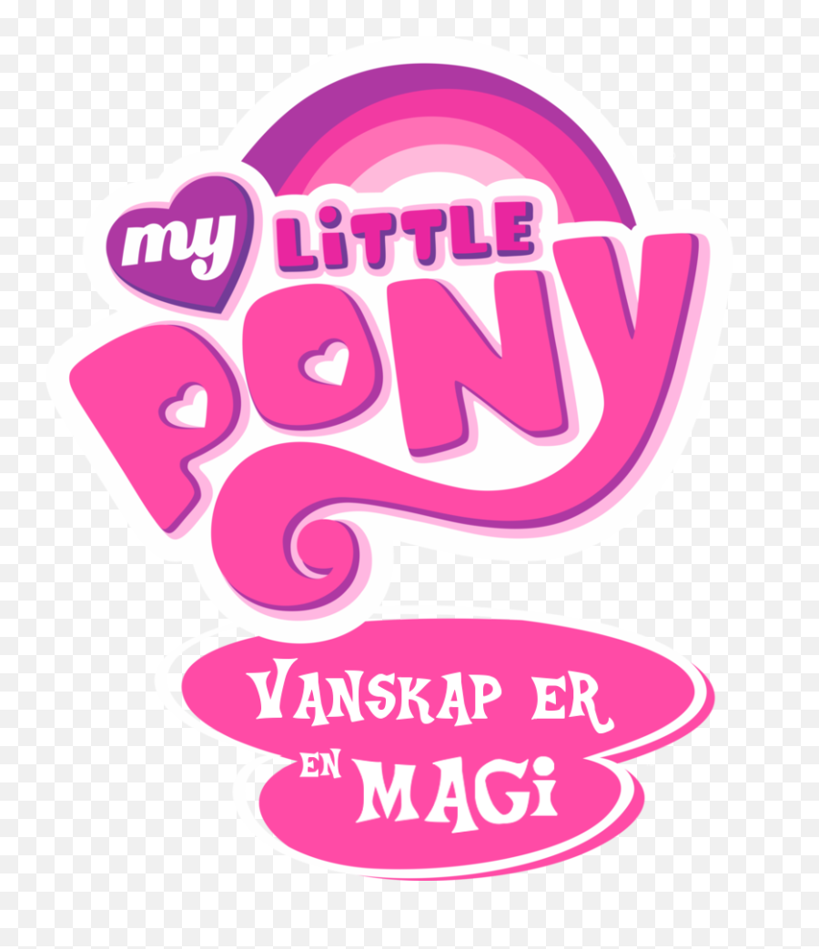Vanskap Er En - My Little Pony Friendship Png,My Little Pony Logo