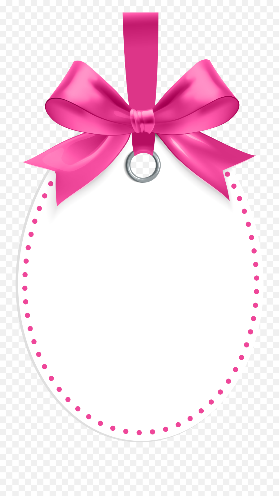 Clipart Bow Light Pink Picture 421151 - Pink Ribbon Template Png,Pink Light Png