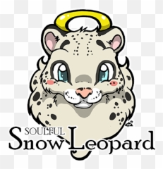 Soulful Snow Leopard U2013 Dark Bunny Sauces - Clip Art Png,Snow Leopard Png